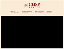 Tablet Screenshot of cusprealtyaz.com